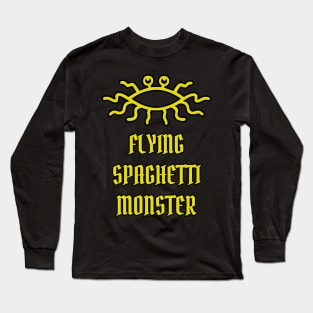 Flying Spaguetti Monster Long Sleeve T-Shirt